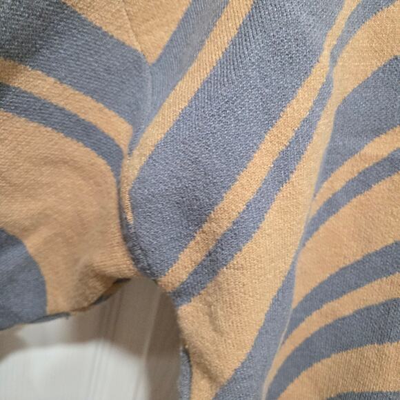 Rachel Rachel Roy Tan Gray Abstract Stripe Sweater Size Small - Picture 5 of 8